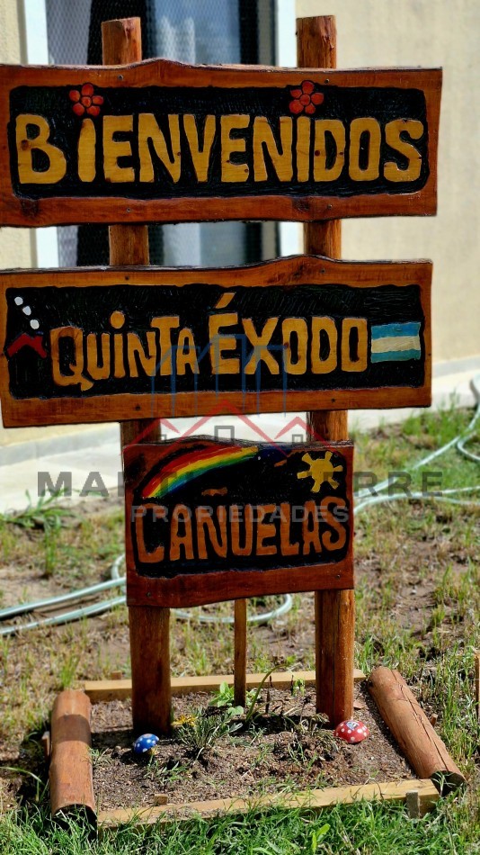 CASA DE 2 AMBIENTES CON PILETA Y QUINCHO. CAÑUELAS.